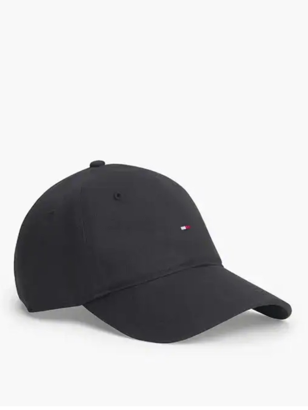 Tommy Hilfiger Black Logo Baseball Cap